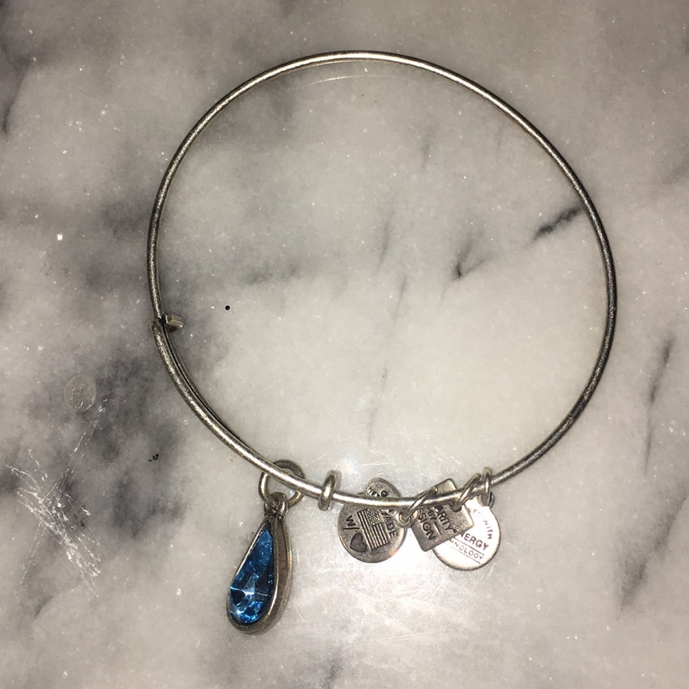 December Birthstone Alex and Ani Bracelet